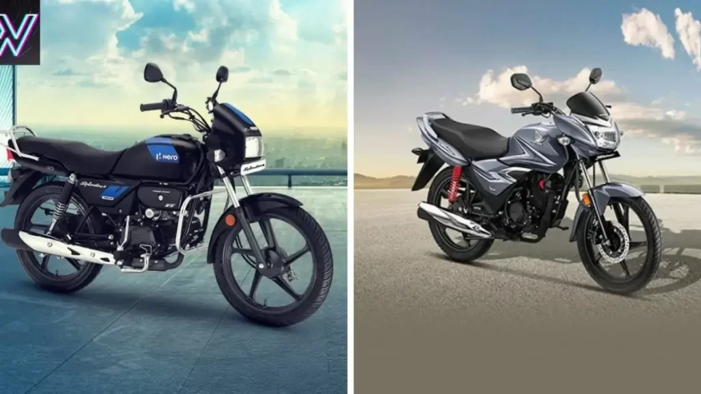 Hero Splendor Plus VS Honda Shine 100