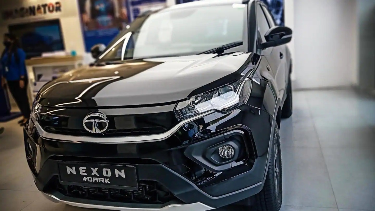 Tata Nexon In Black Colour