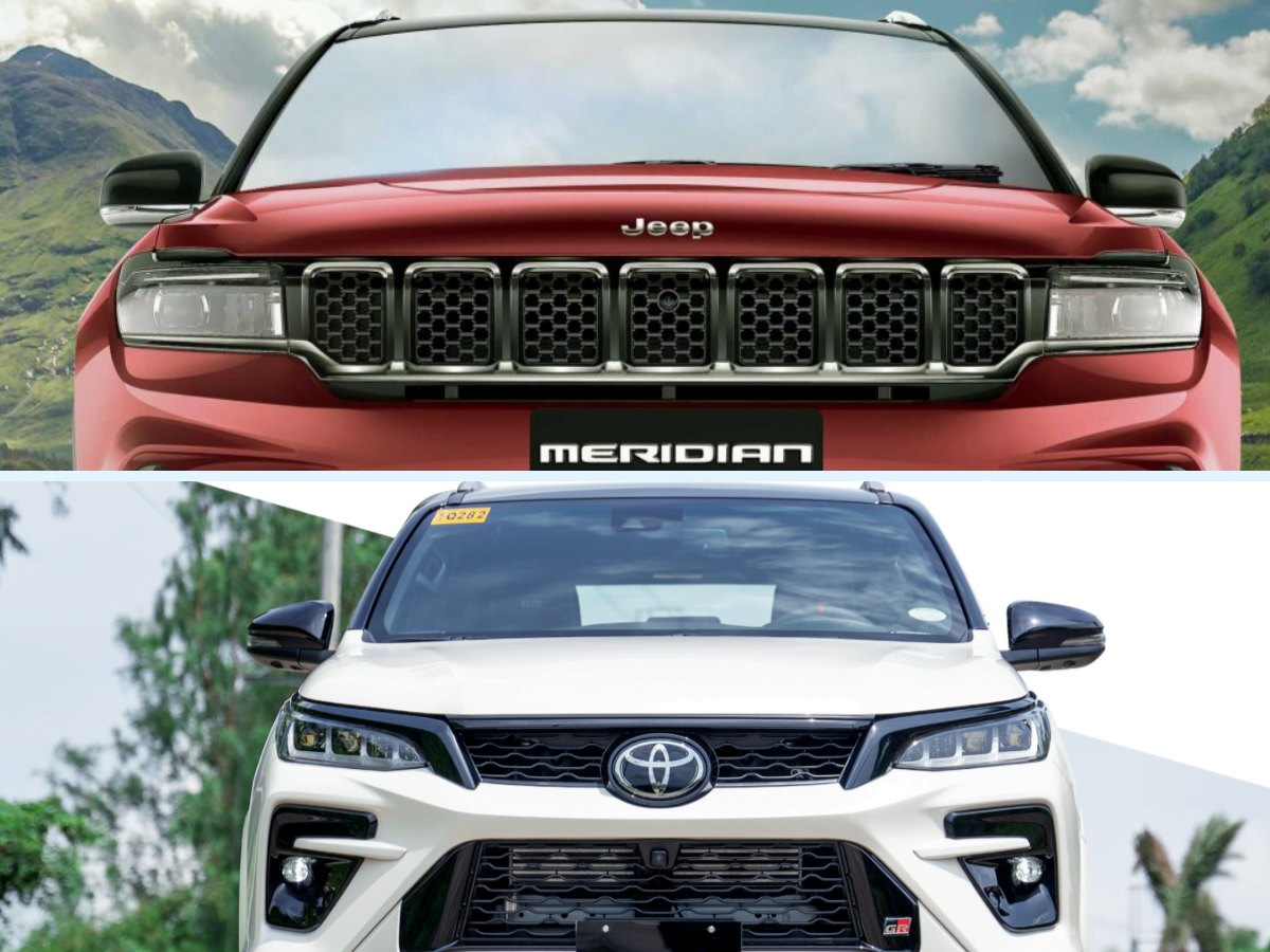 Toyota Fortuner vs Jeep Meridian