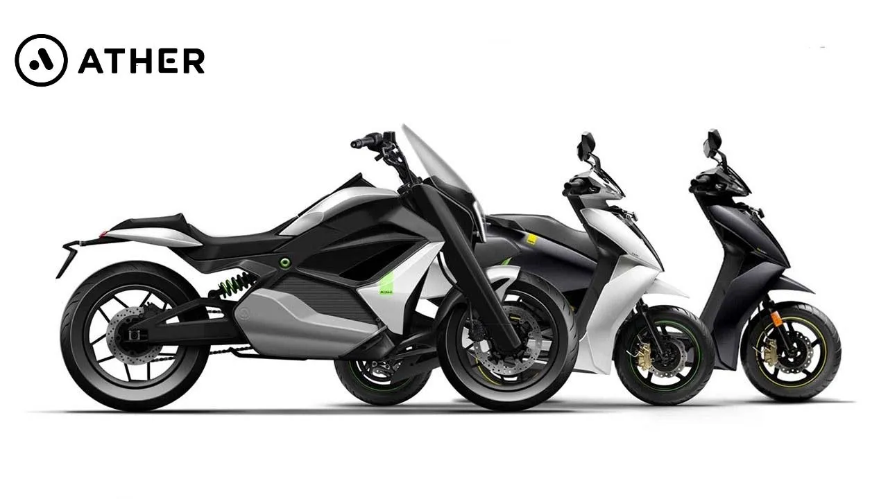 Ather Energy launch New Electric Bike Scooters in India