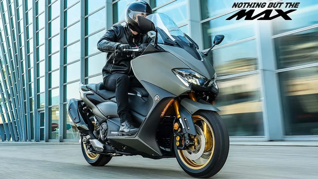 Yamaha TMax Maxi Scooter Spied-Testing in India