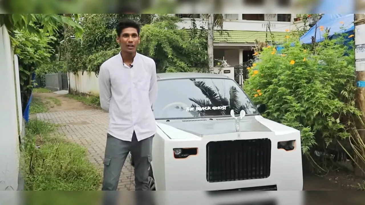 Kerala Teenager Modified Maruti 800 To Rolls Royce Esque