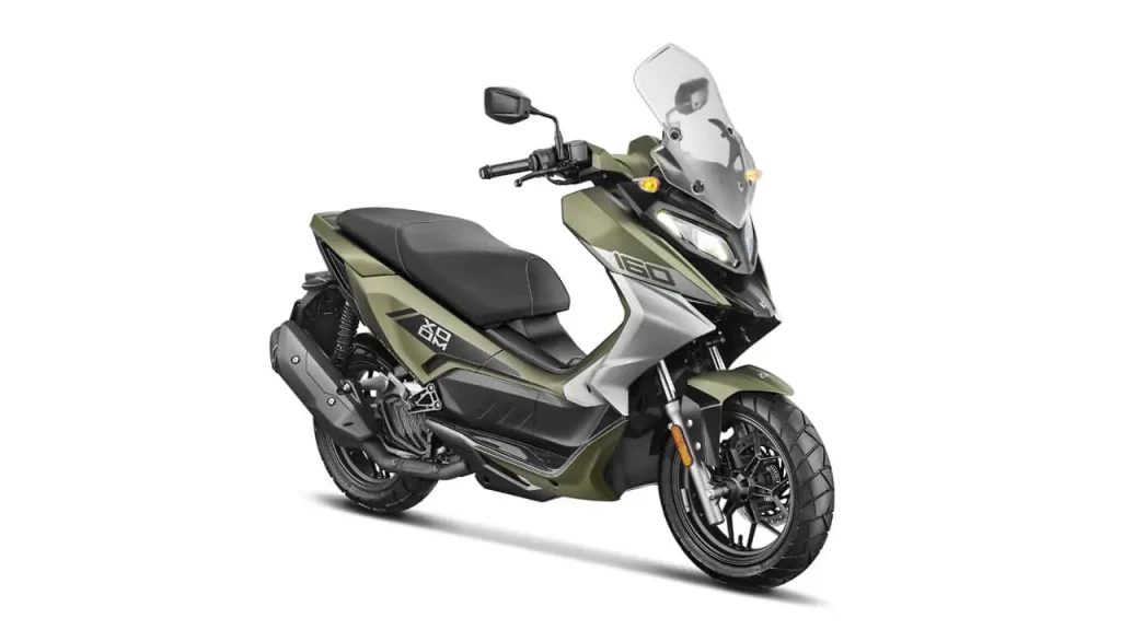 Hero Xoom 160 adventure maxi scooter unveiled at eicma 2023