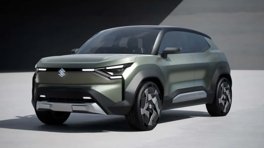 Maruti eVX electric SUV Spotted in India During Testing
