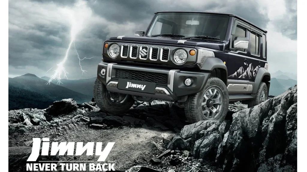 maruti suzuki jimny thunder edition launched