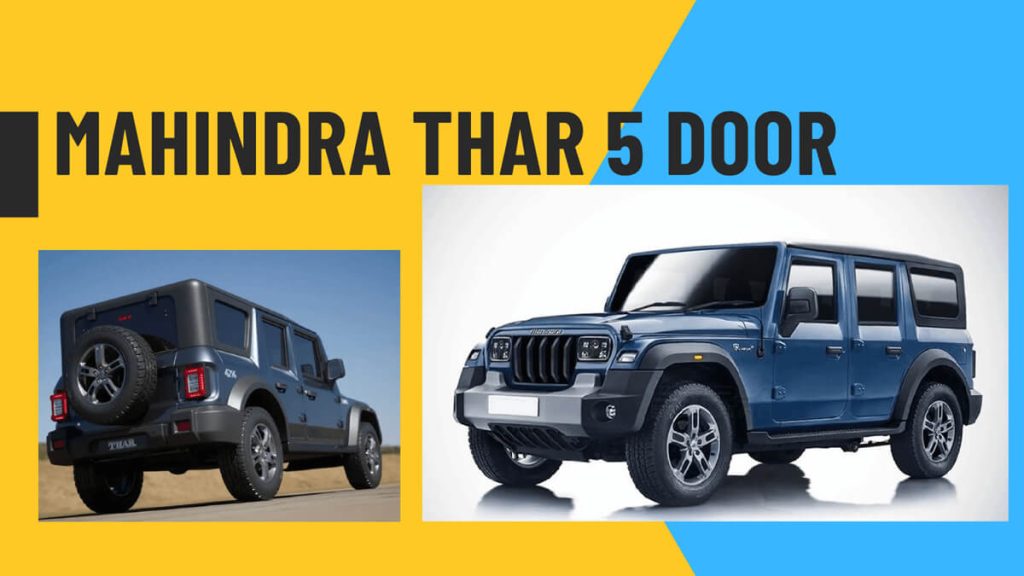 Mahindra Thar 5 Door Launch This Month See Expected Price Engine Specs Features