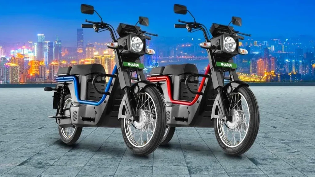 kinetic green launches e luna electric moped in india priced at rs 69990