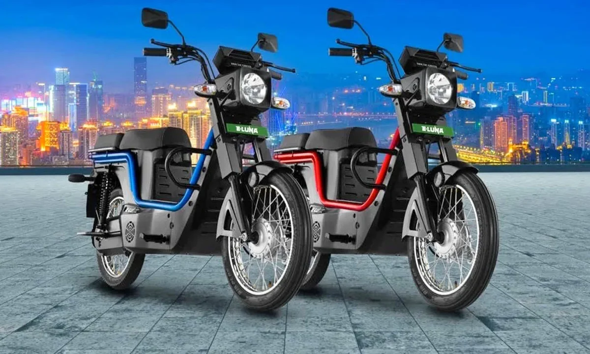 kinetic green launches e luna electric moped in india priced at rs 69990