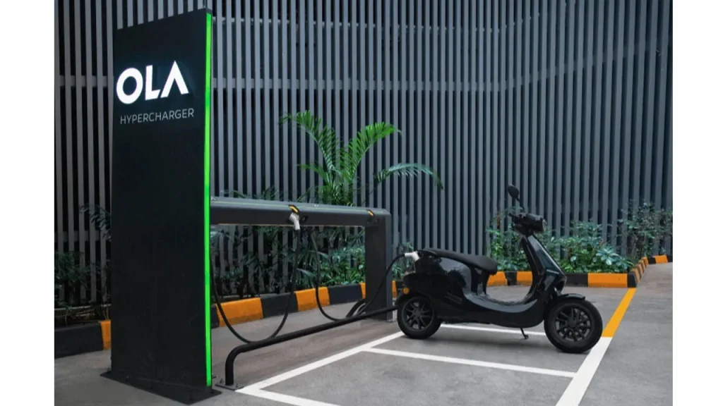ola electric to expand service network add 10 000 fast chargers by april 2024