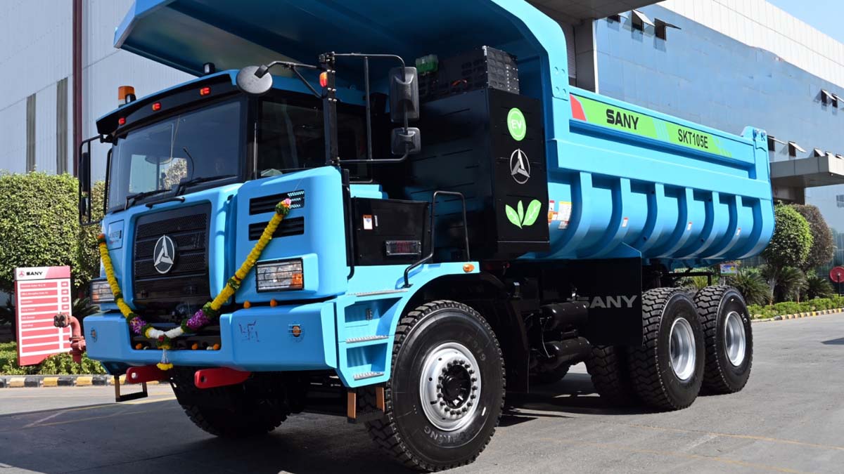 Sany SKT105E Electric Truck